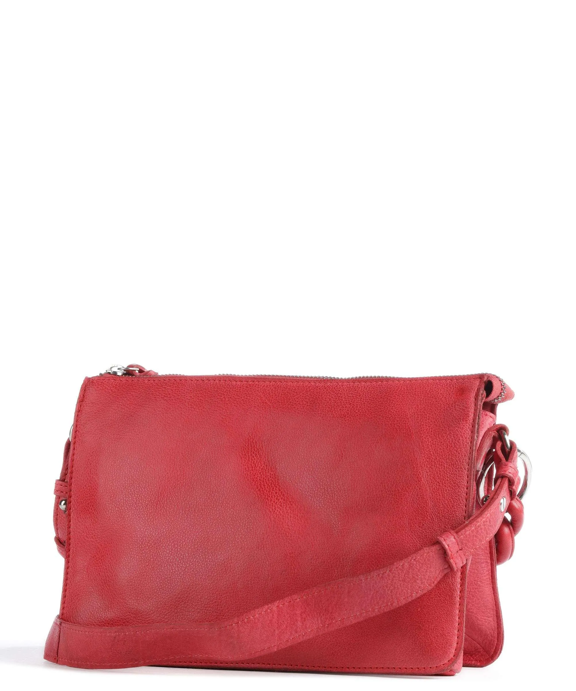  Taschendieb Wien Coburgbastei 2 Borsa a spalla pelle granulata rosso  