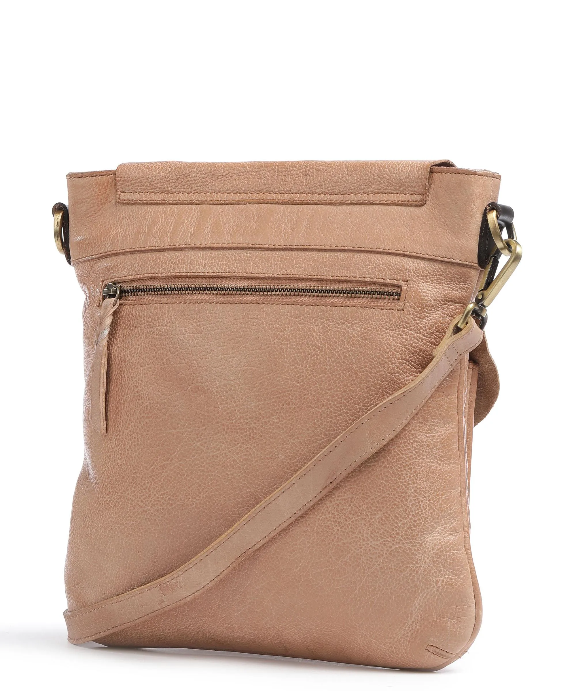  Taschendieb Wien Kohlmarkt 1 Borsa a spalla pelle di vacchetta grana marrone chiaro  