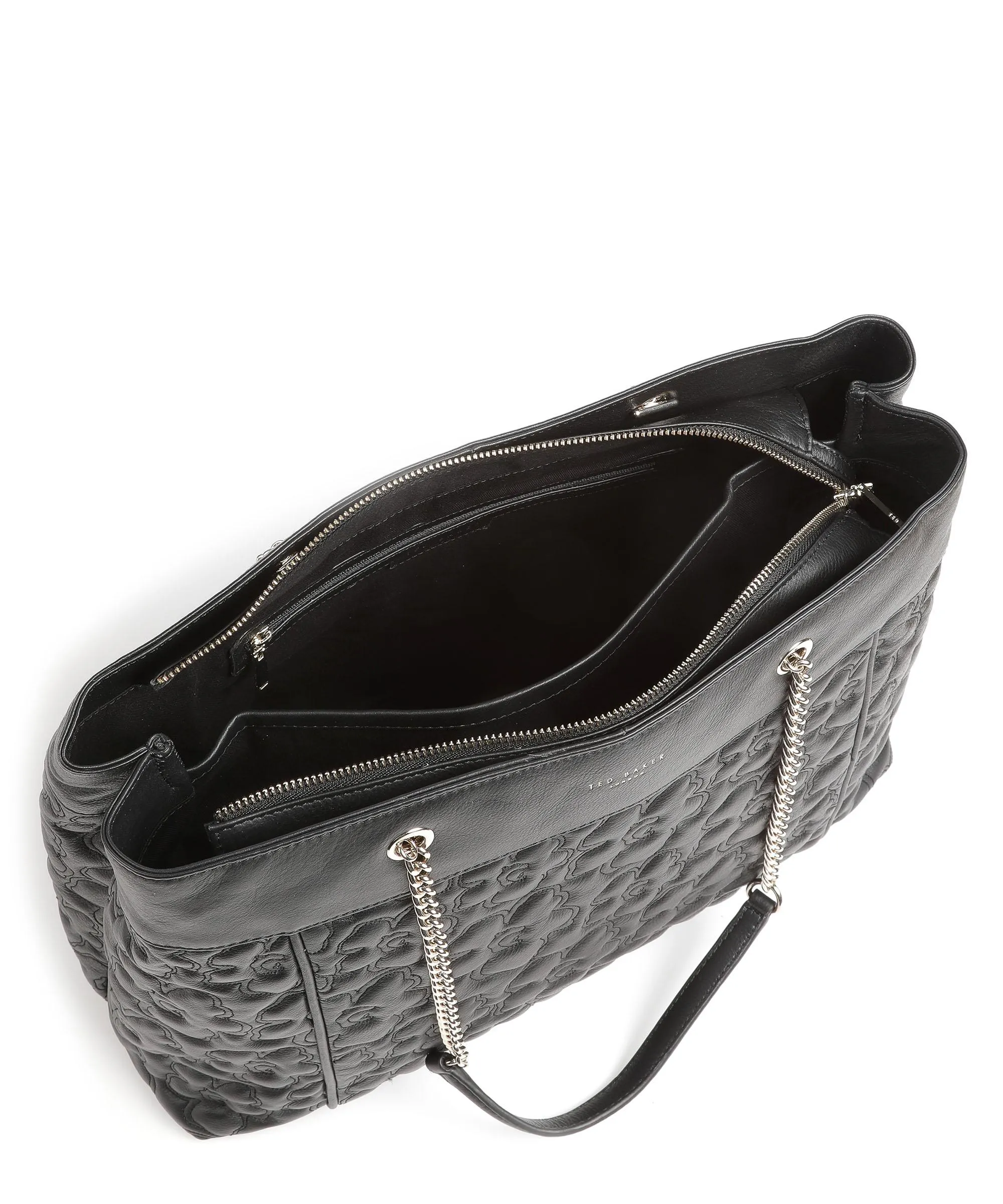  Ted Baker Ayliia Borsa shopper pelle di vacchetta grana nero  