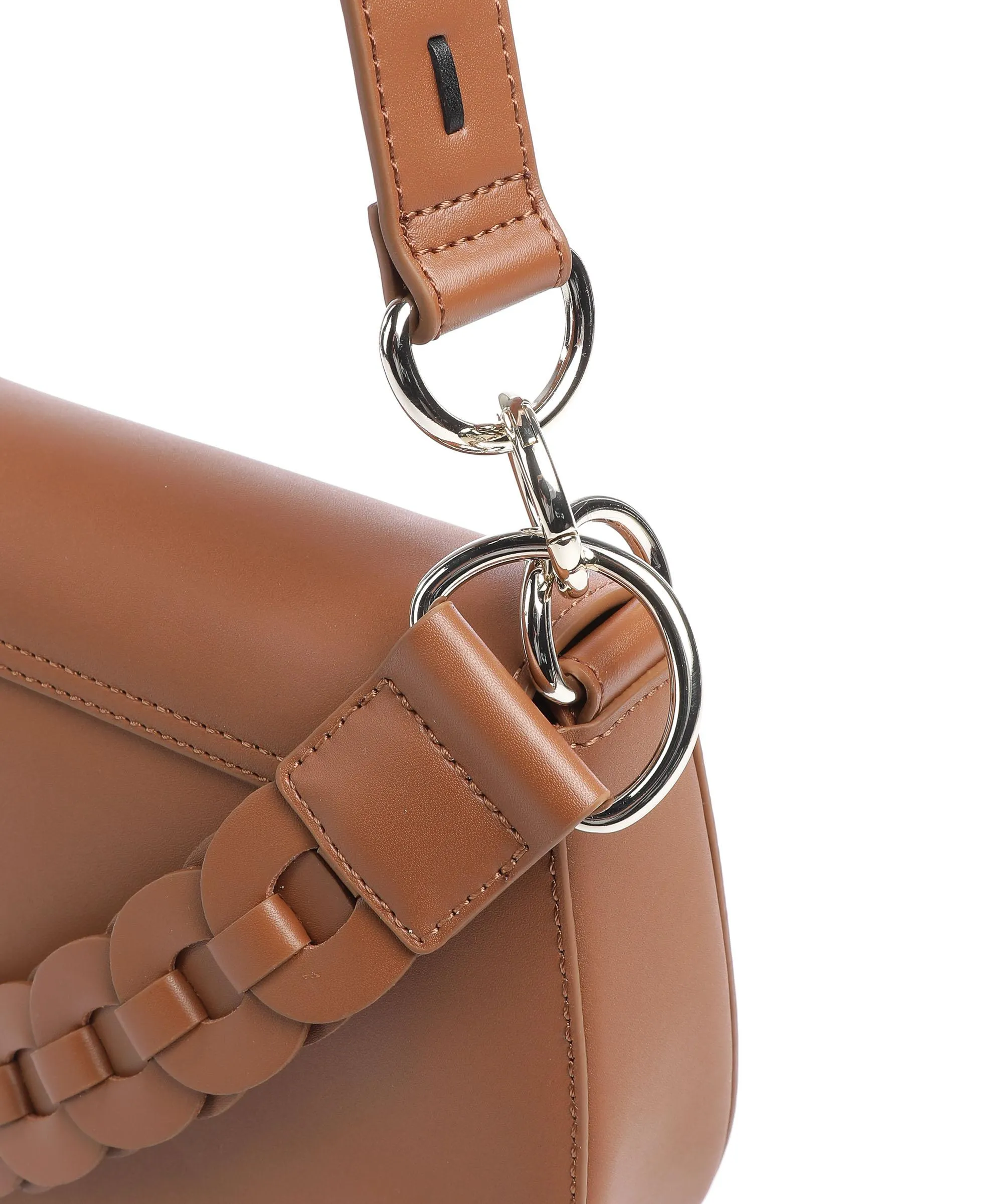  Ted Baker Braidel Borsa a spalla pelle bovina marrone  