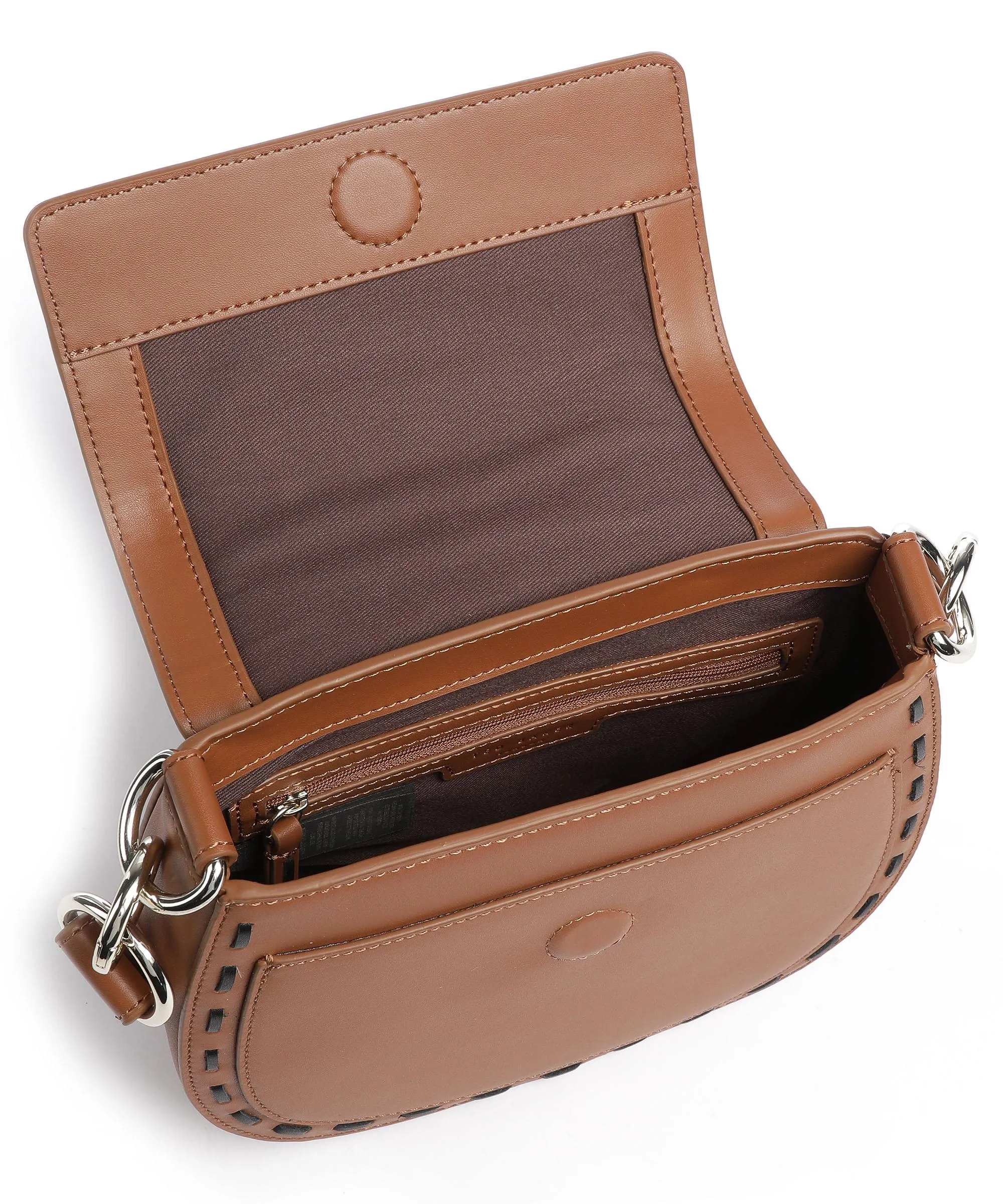  Ted Baker Braidel Borsa a spalla pelle bovina marrone  
