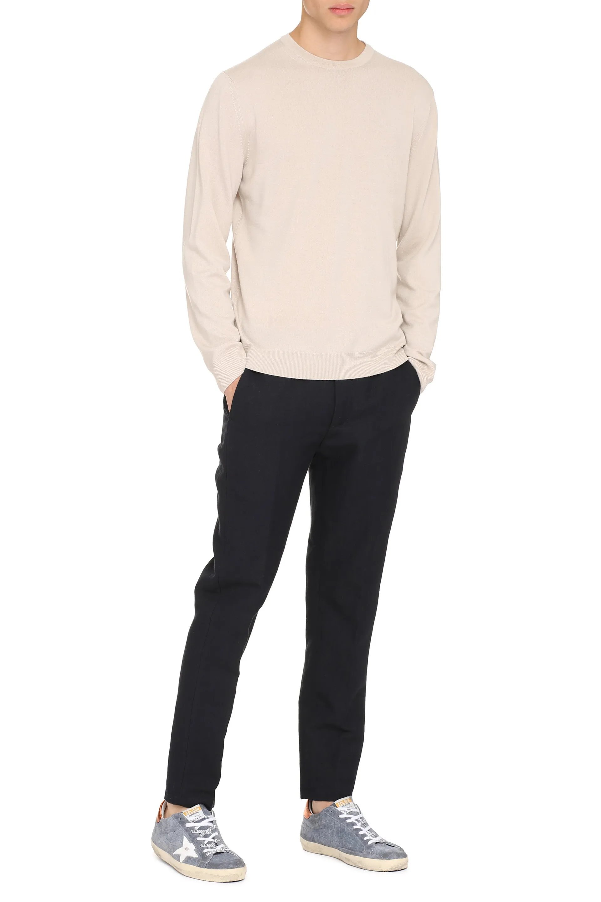 THE (Alphabet) THE (Knit) - Maglione girocollo in lana
