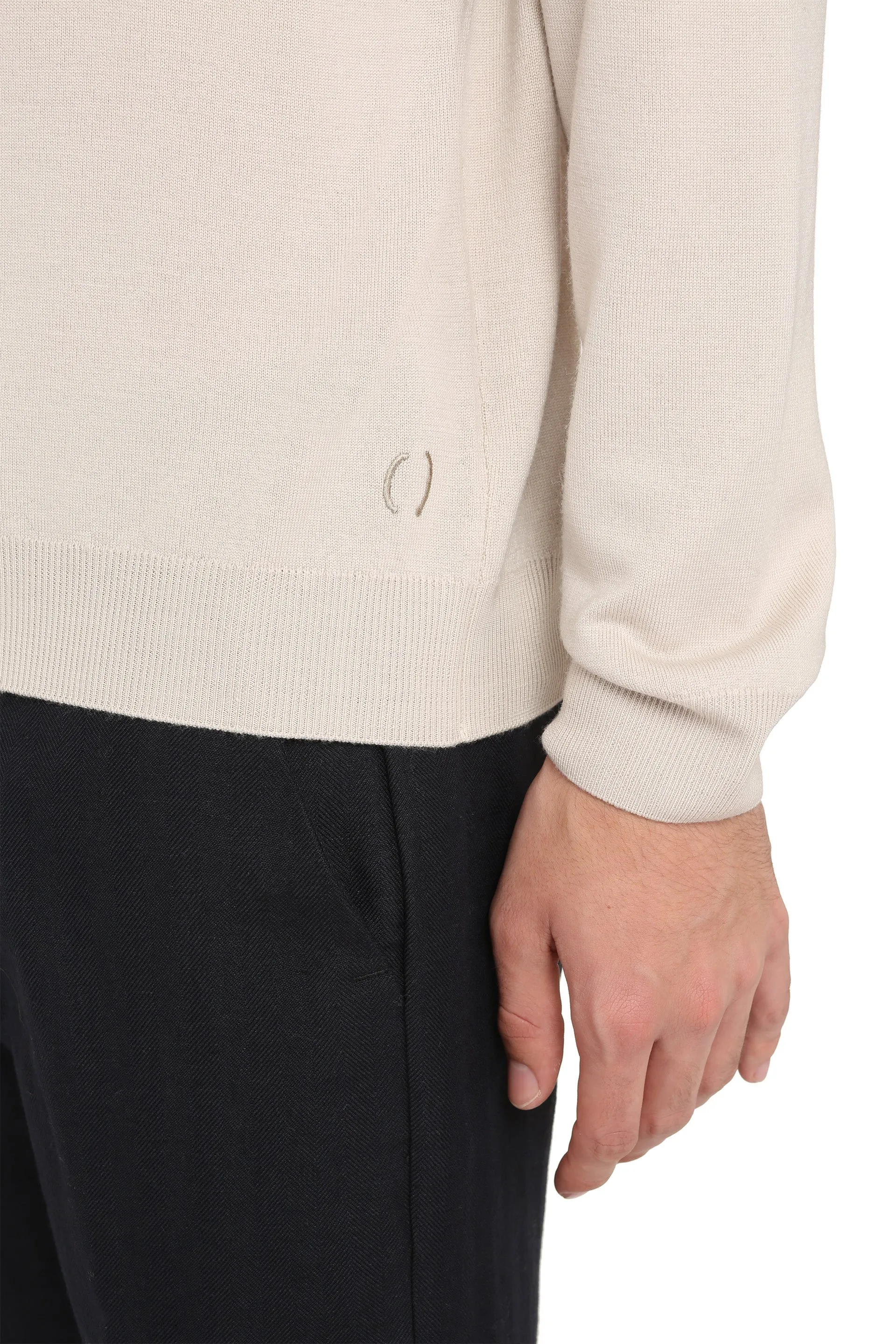 THE (Alphabet) THE (Knit) - Maglione girocollo in lana