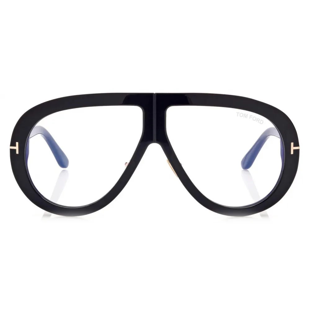 Tom Ford - Troy Sunglasses - Occhiali da Sole Rotondi Pilota - Nero - FT0836 - Occhiali da Sole - Tom Ford Eyewear