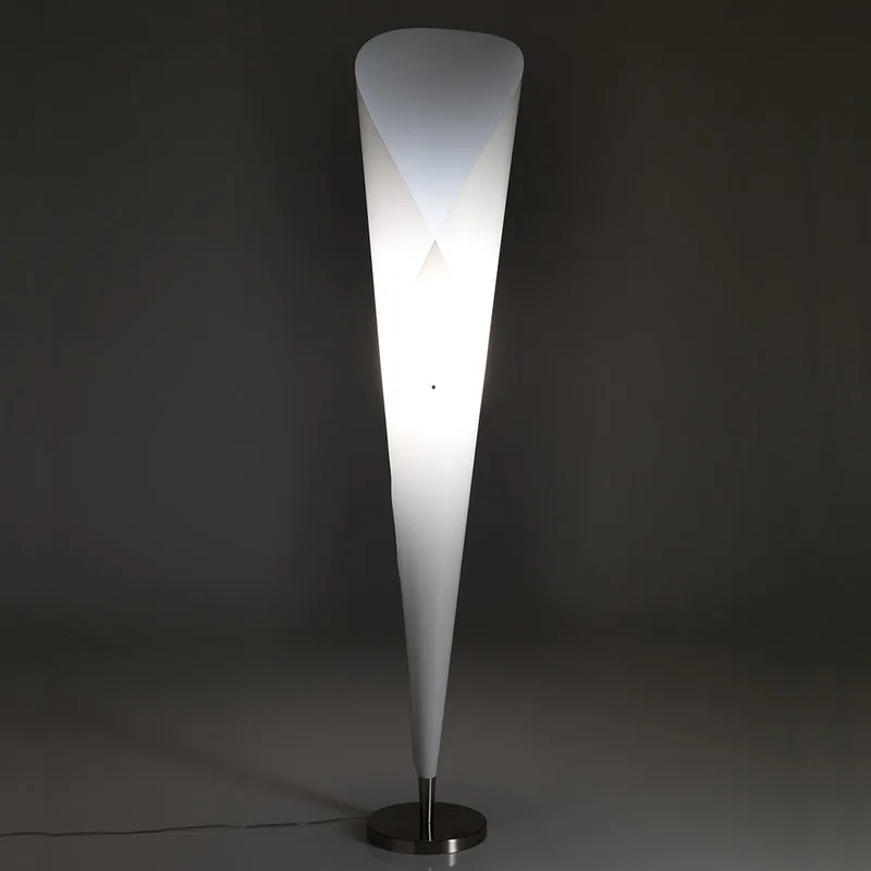 Tomasucci Lampada da terra Juko, bianco opaco