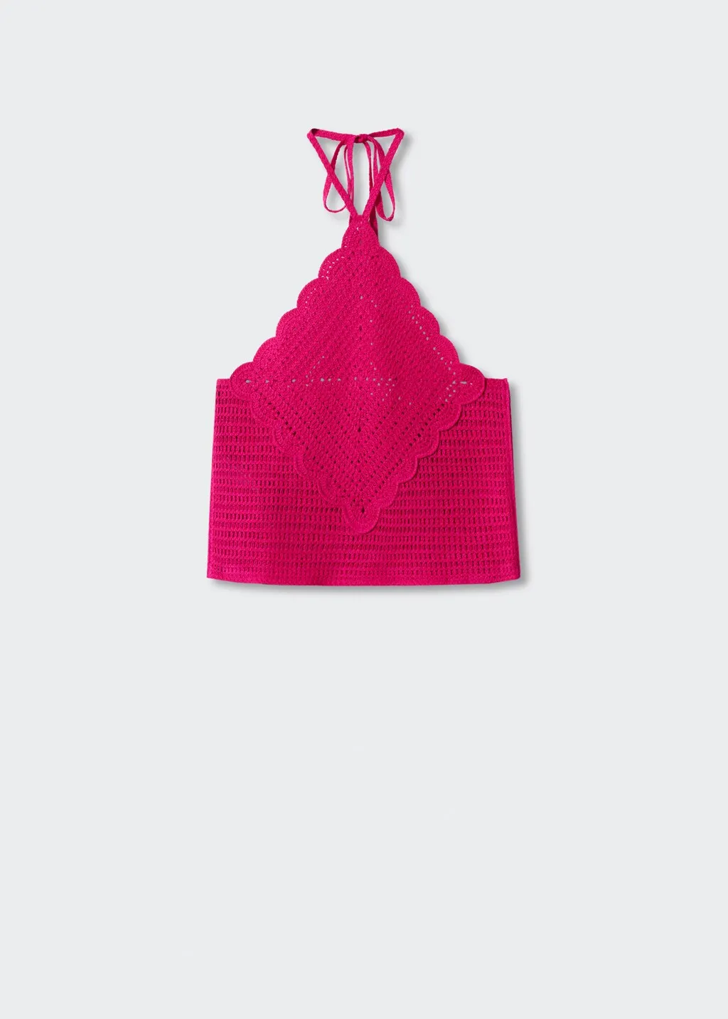 Top fiocco collo