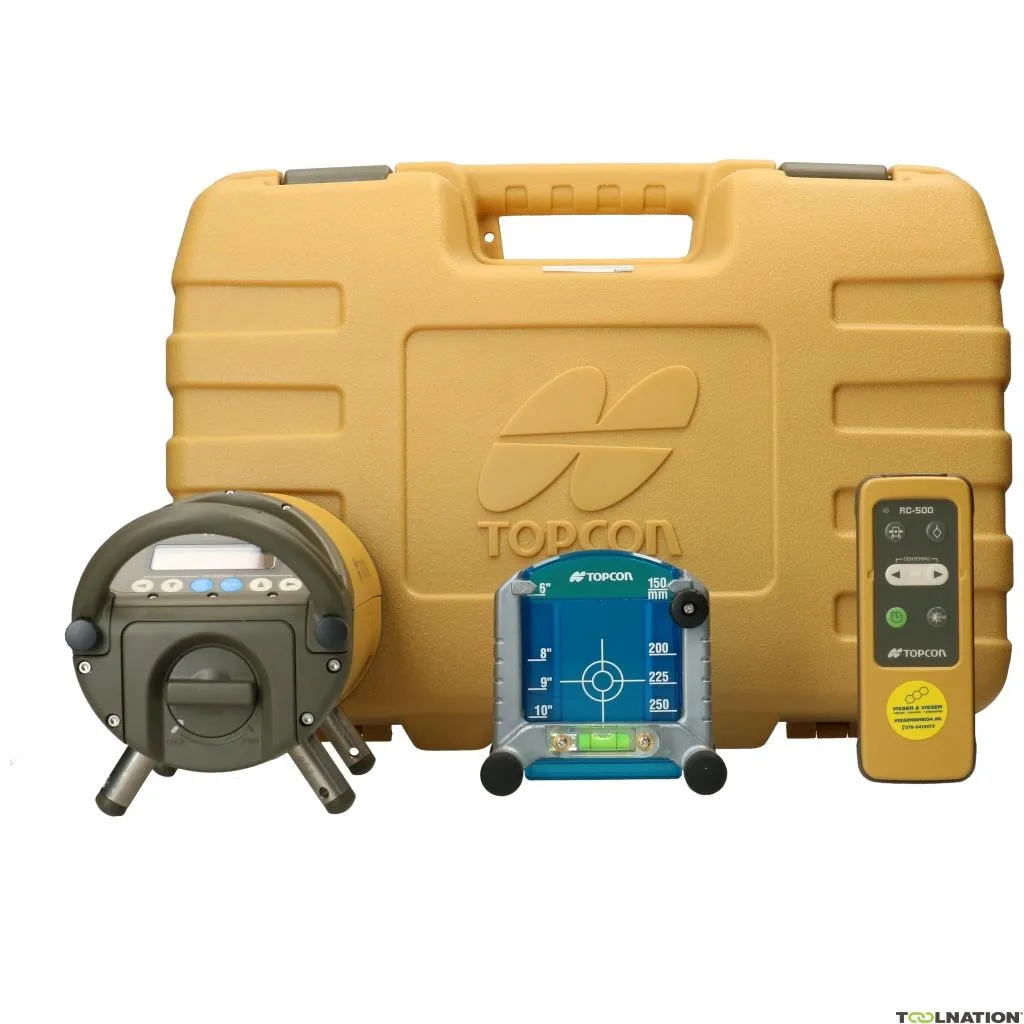 Topcon H6016 TP-L6WG Laser di fogna a raggio verde con telecomando RC-500