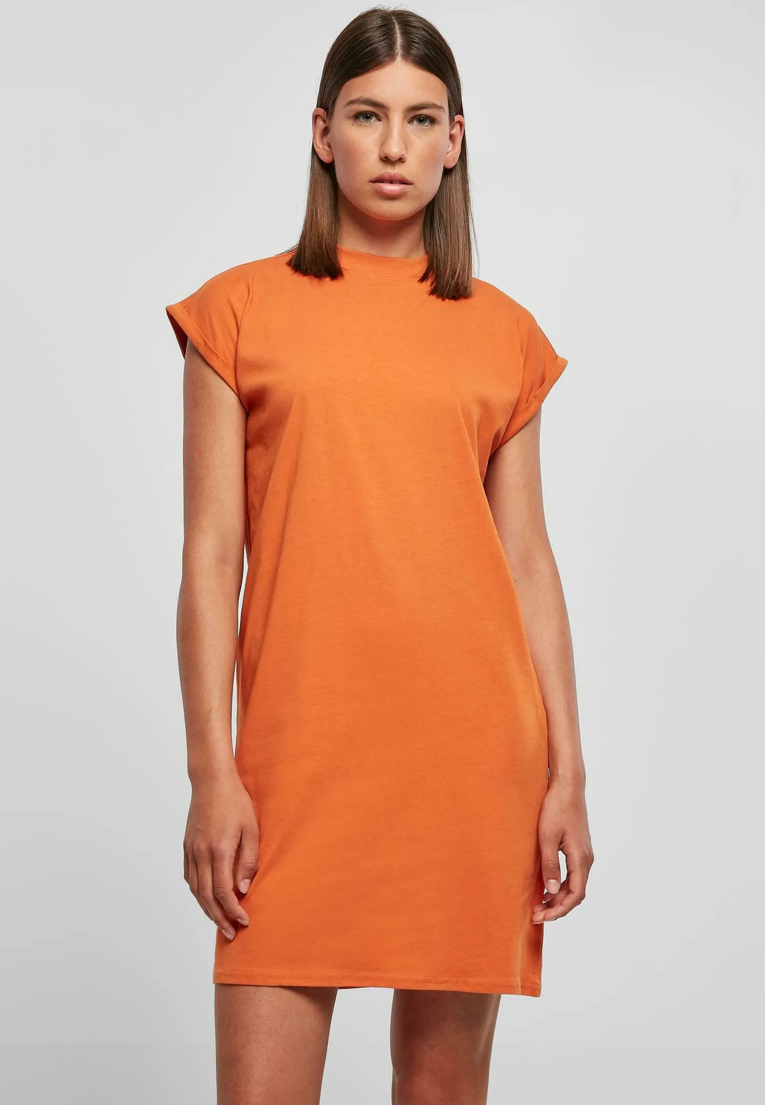 TURTLE EXTENDED SHOULDER - Vestito di maglina