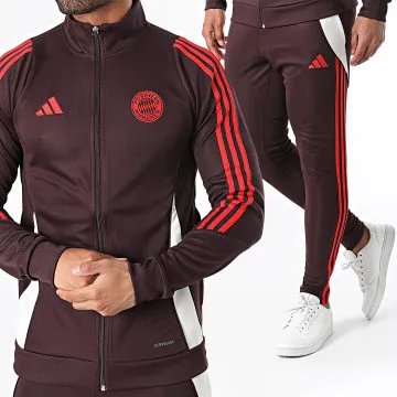 Tuta da ginnastica FC Bayern IS9969 Bordeaux