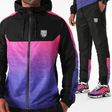 Tuta da ginnastica Gradiente Electric Night Black Diamond