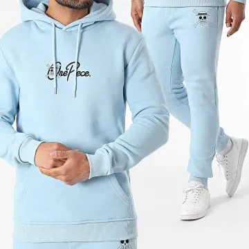 Tuta da ginnastica Mugiwara Big Back Azzurro Nero
