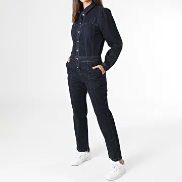 Tuta Jean da donna 15301707 Bleu Brut