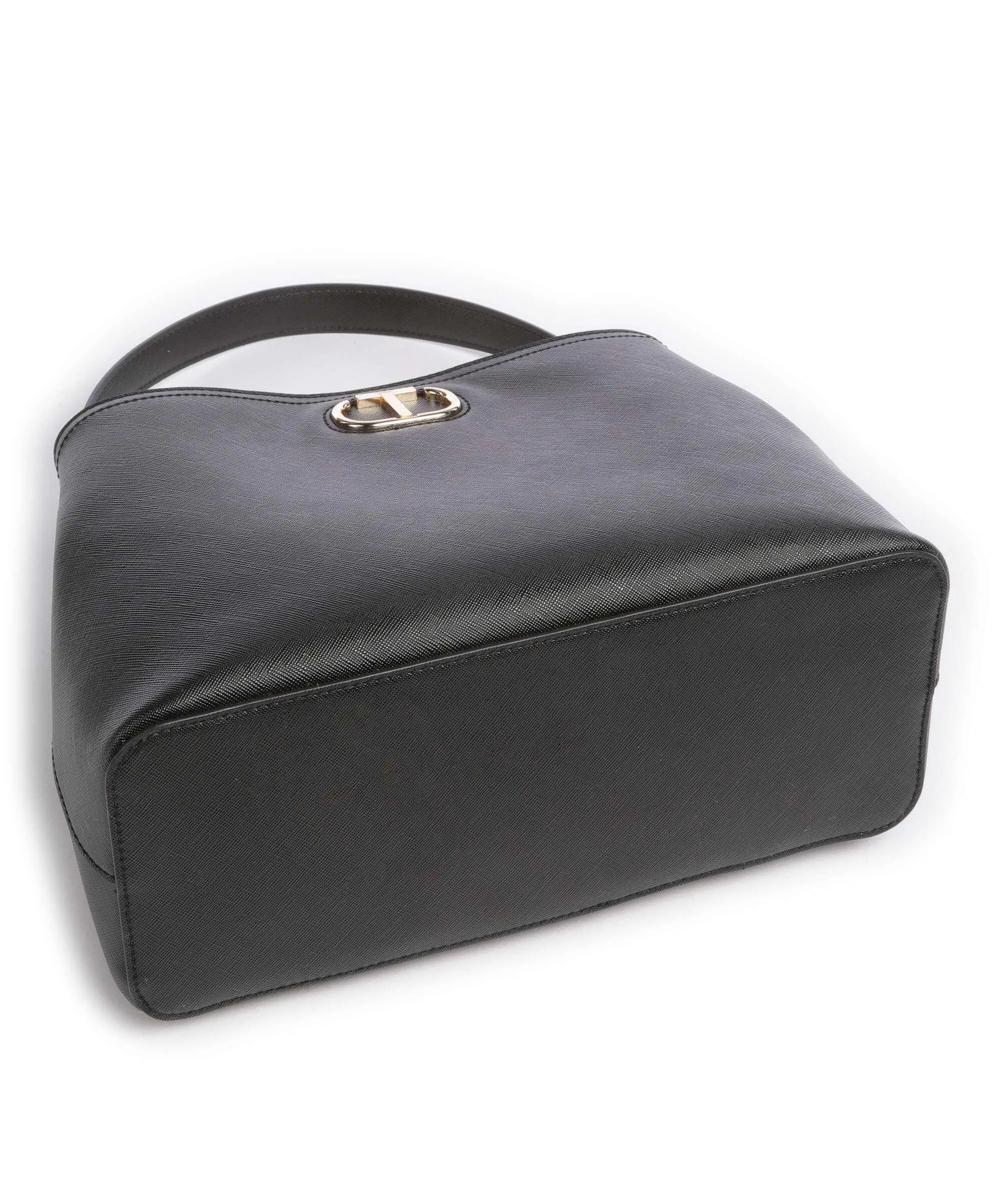  Twinset Saffiano Borsa a spalla pelle sintetica nero  
