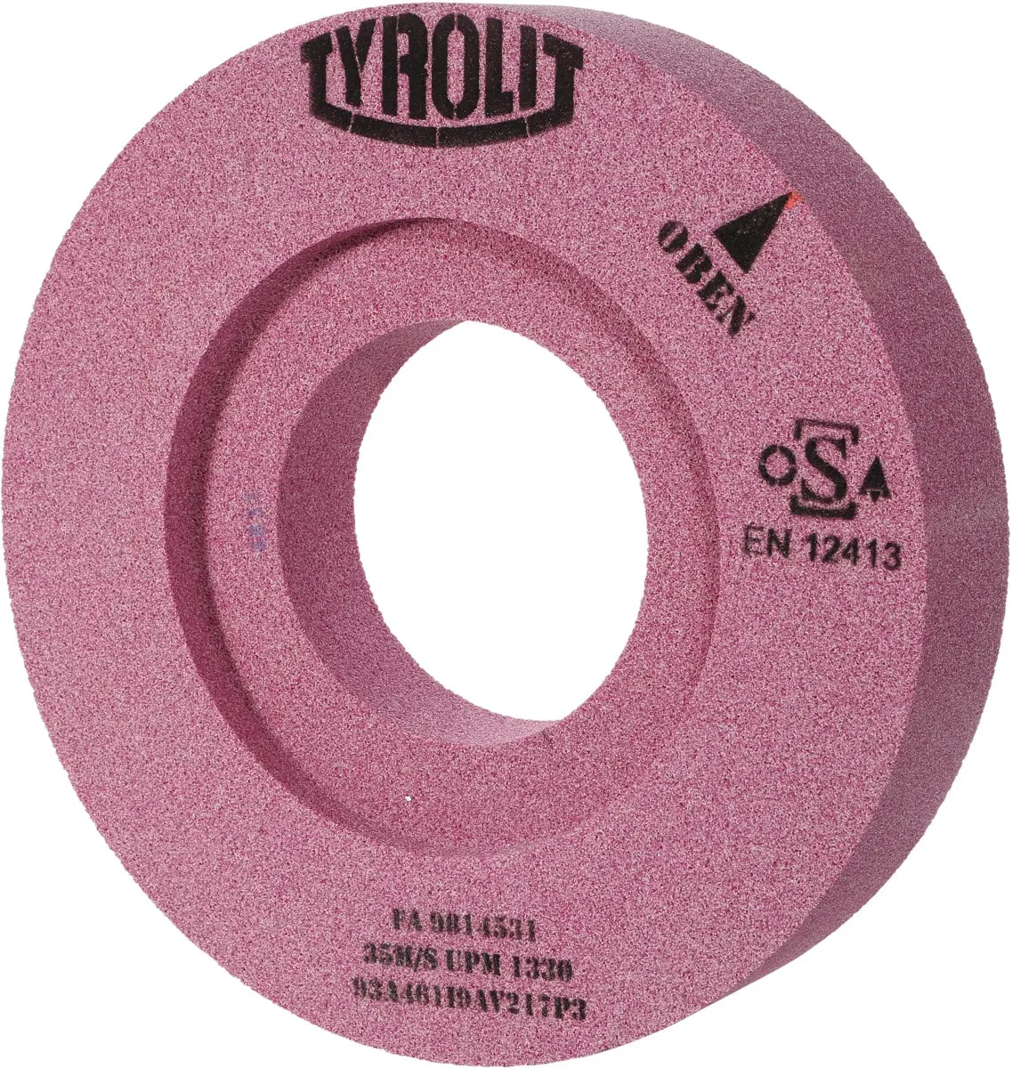 TYROLIT - Mola abrasiva piatta di precisione DxTxH (mm), 500x100x203, Modello: A46
