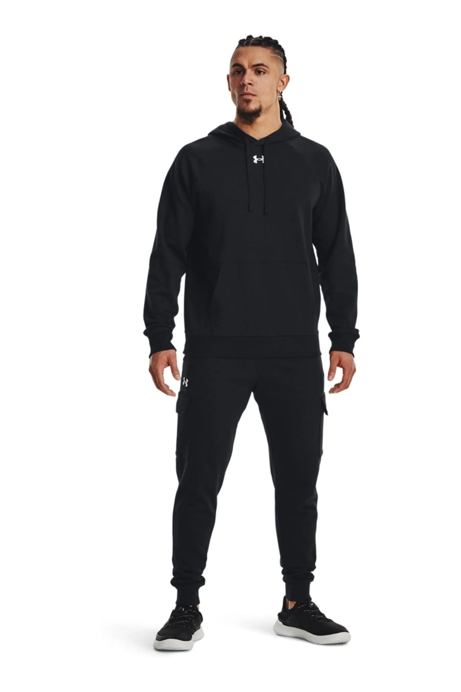Under Armour Rival - Felpa in pile con cappuccio