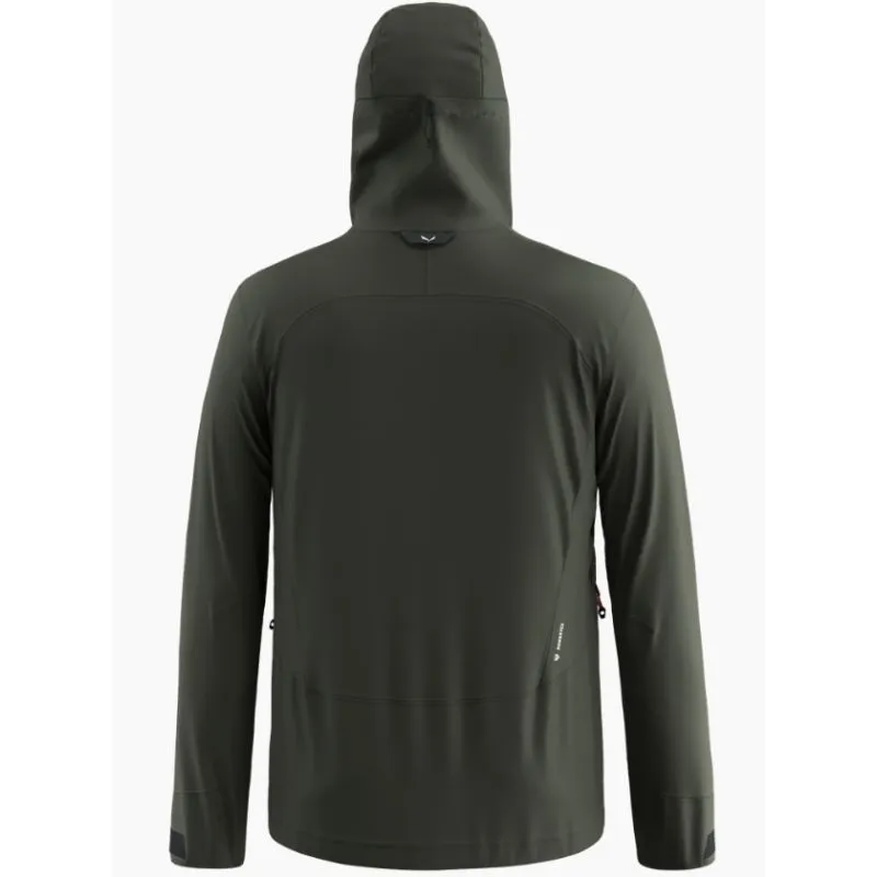 Uomo Salewa PUEZ PTX HYBRID JACKET (oliva scuro) giacca da trekking