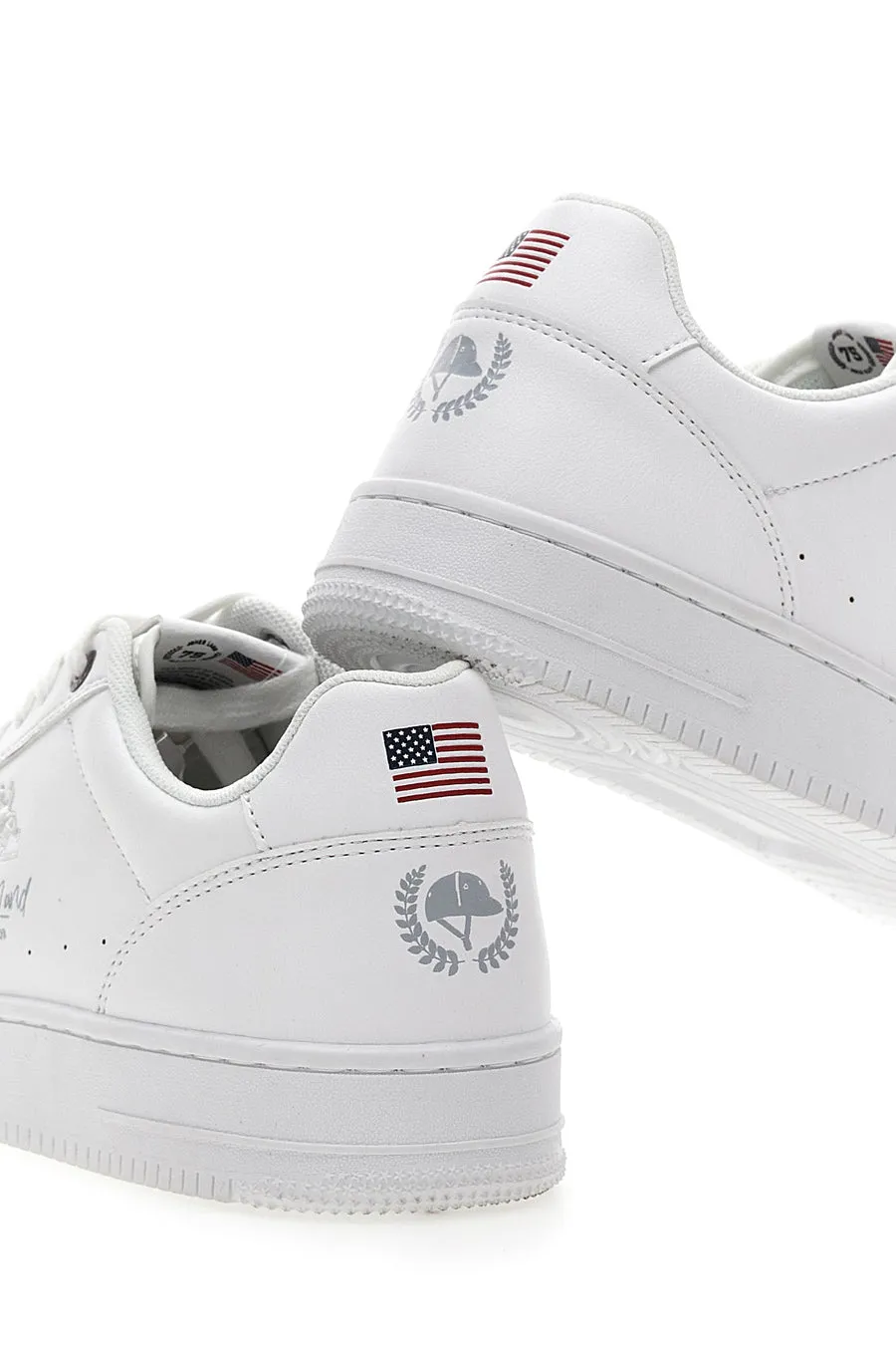   U.S. GRAND POLO Sneakers Bianche da Uomo U.S. Grand Polo 41471