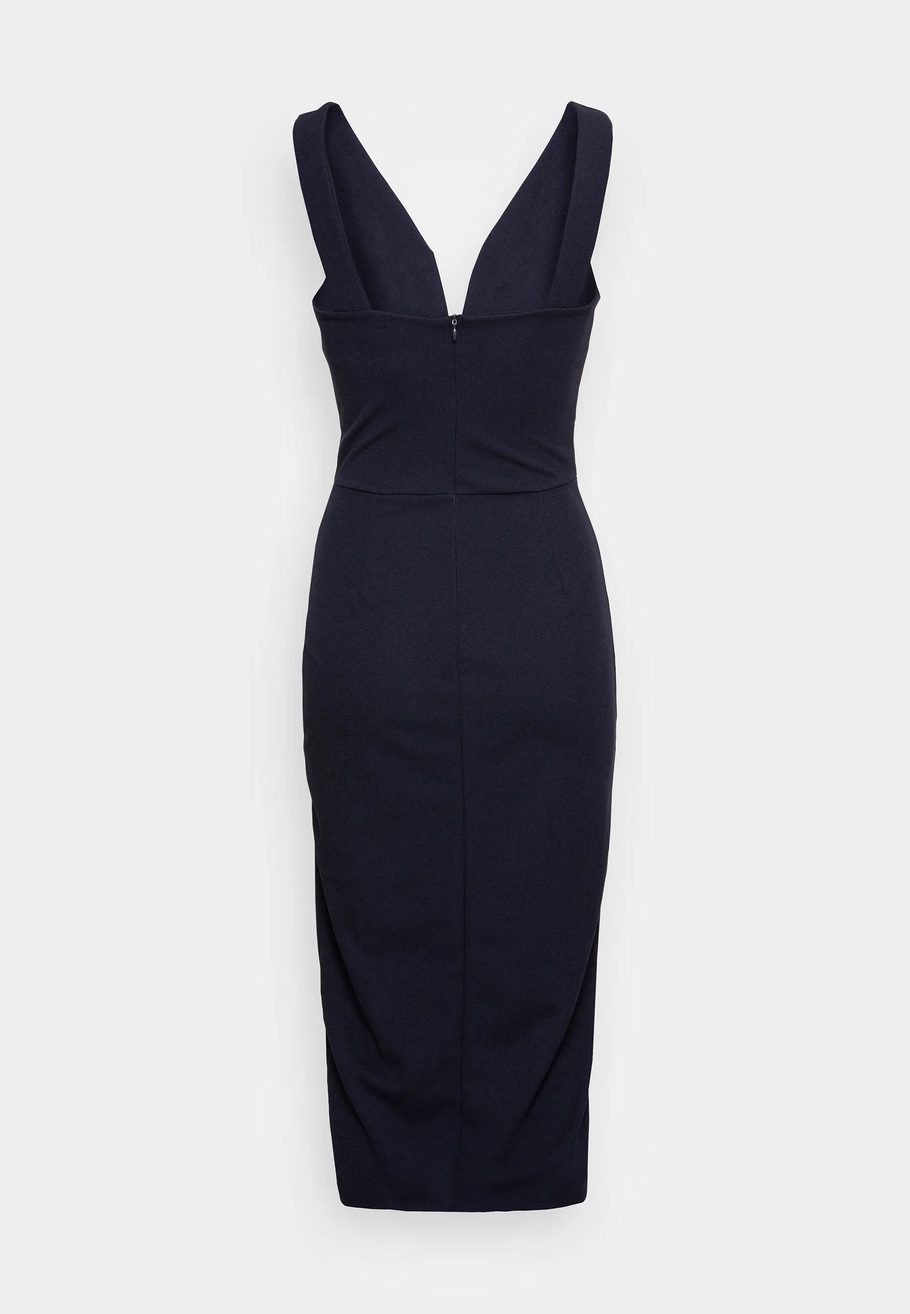 V NECK MIDI - Vestito di maglina