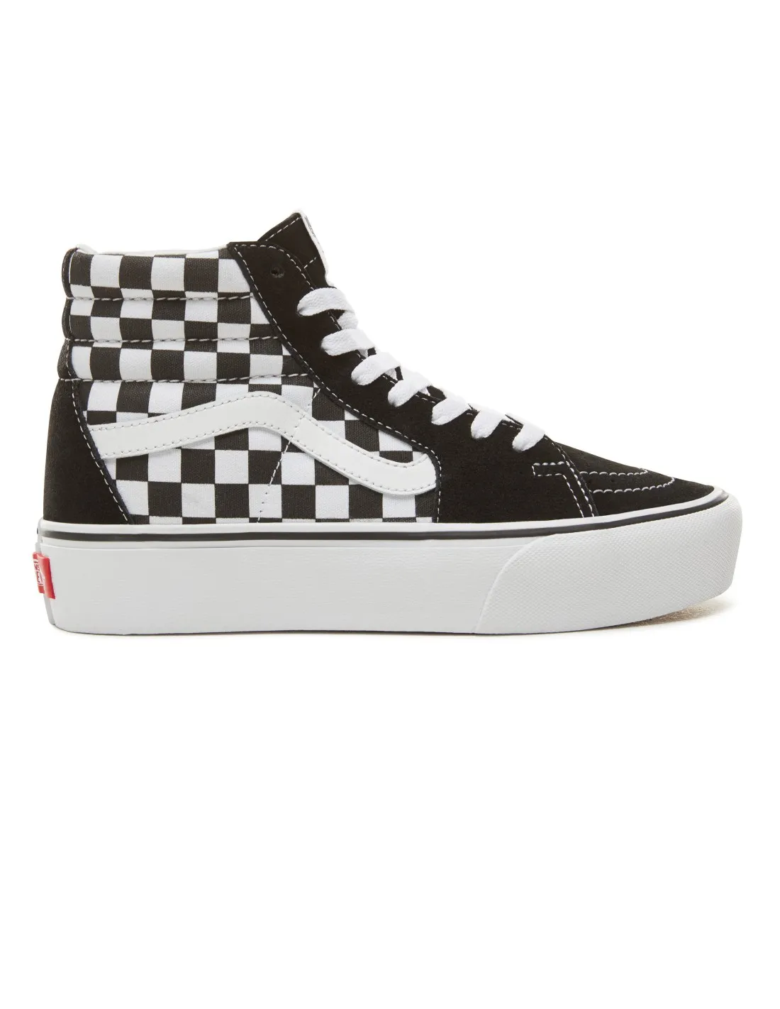 Vans Ua Sk8-hi Platform 2.0 Checkerboard / True White