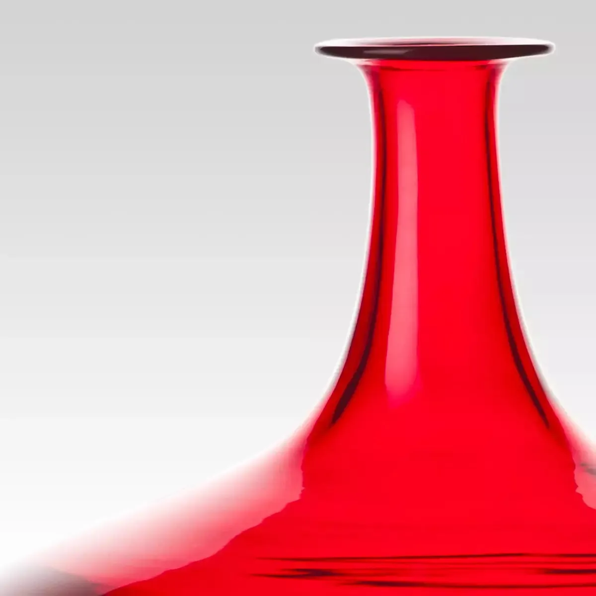 Venini Vaso Bolle Pagliesco/Rosso 502.01