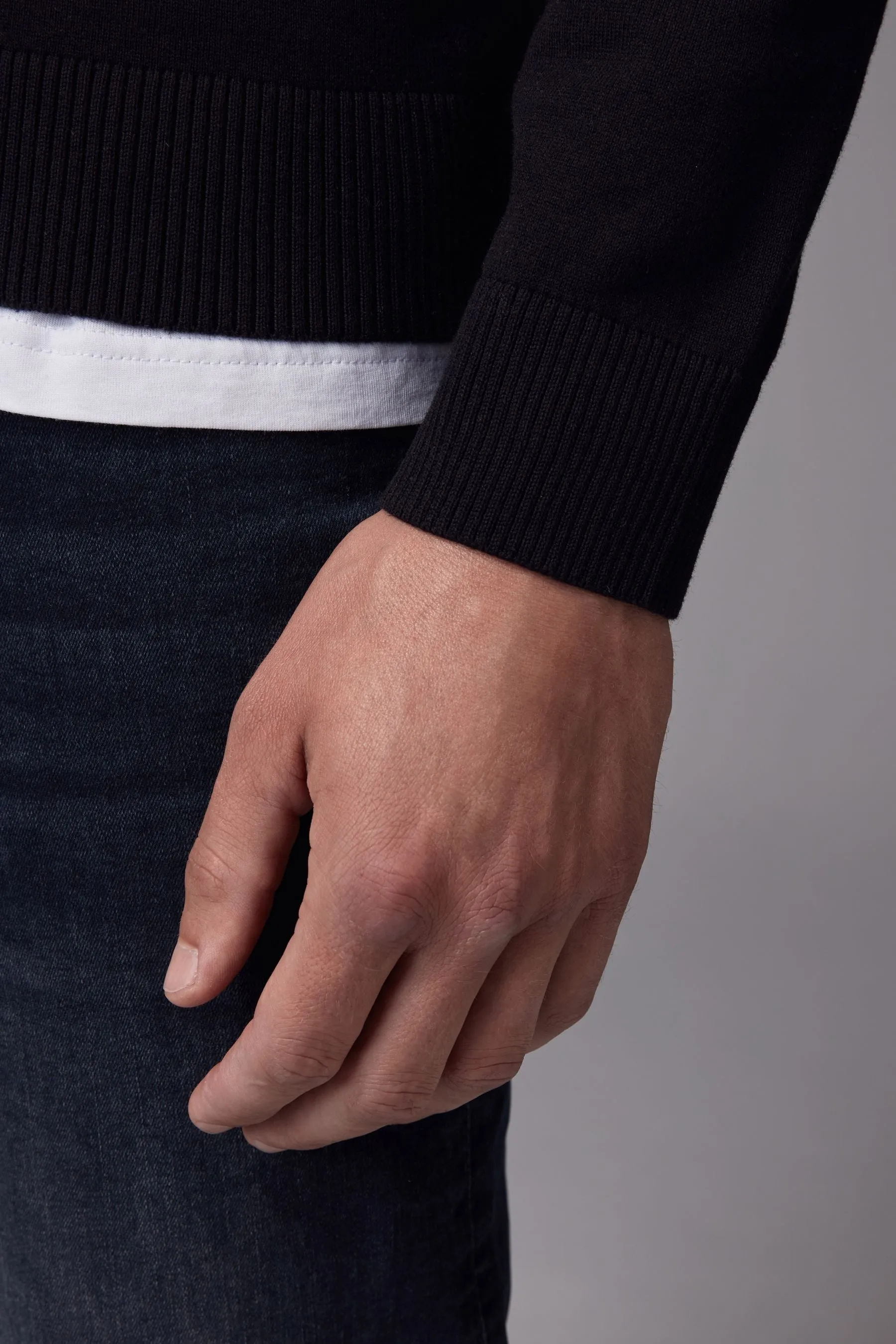 Vestibilità regolare Cotton Rich Girocollo Maglione    