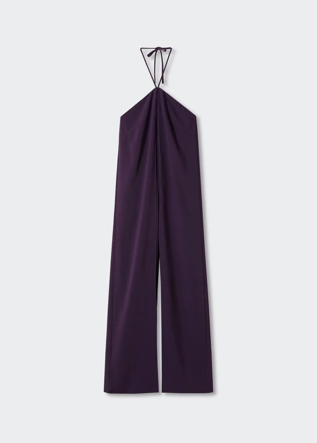 Vestito a tuta halter schiena scoperta