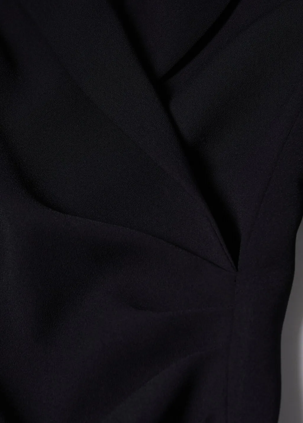 Vestito incrociato revers