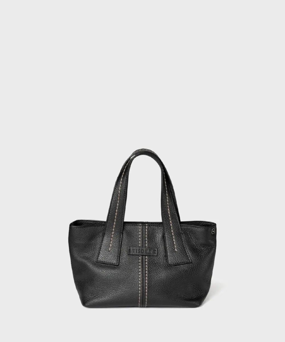 Visona Pony Daily borsa a tracolla, pelle nero