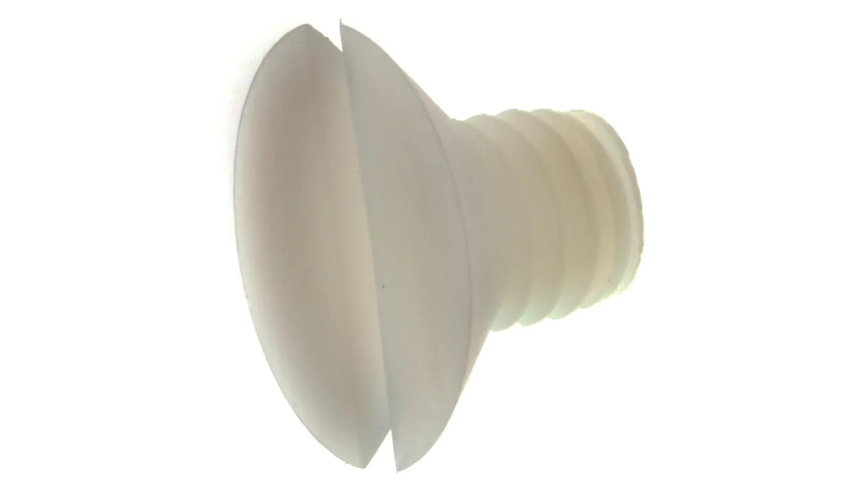 Vite metrica a testa Svasata RS PRO M6, in Nylon, 8.0mm