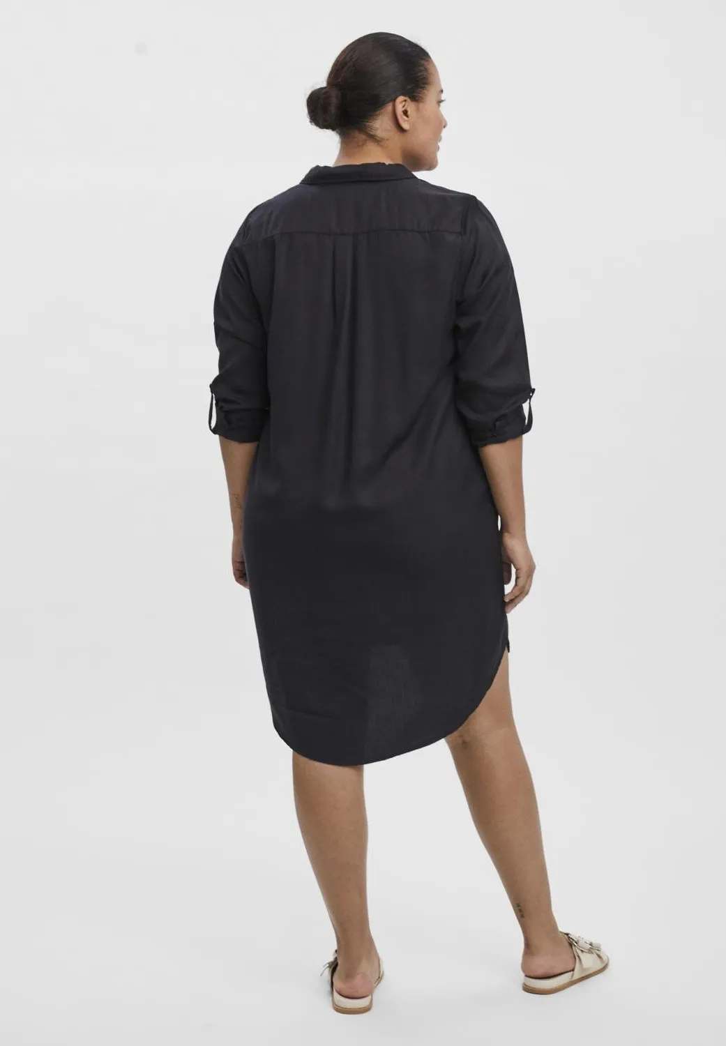 VMSILA SHORT DRESS - Vestito di jeans