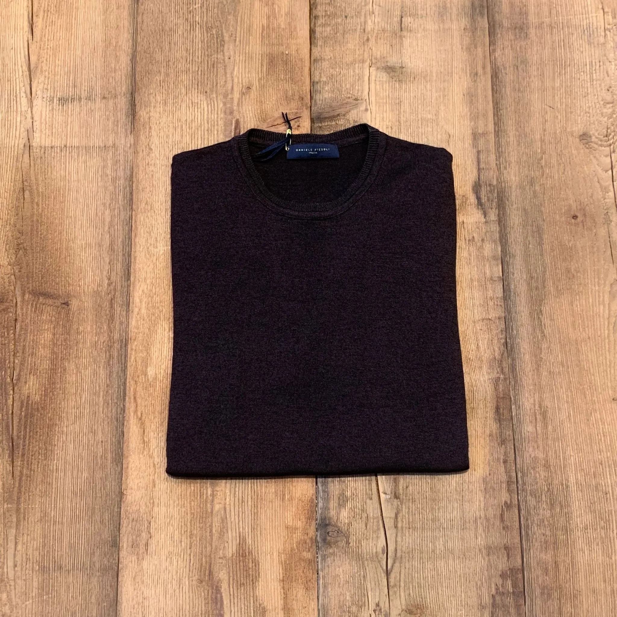 W4-0002 Maglia Lana Girocollo Moro33 Man  
