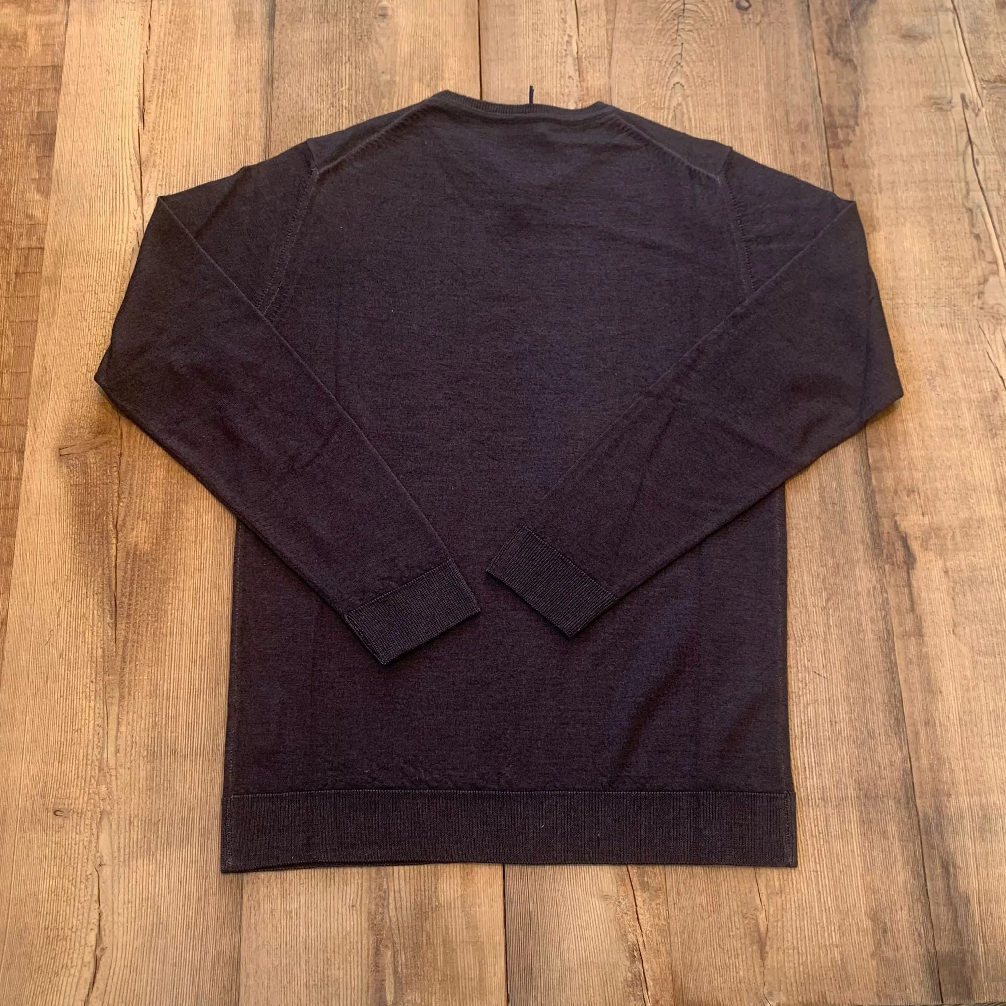 W4-0002 Maglia Lana Girocollo Moro33 Man  