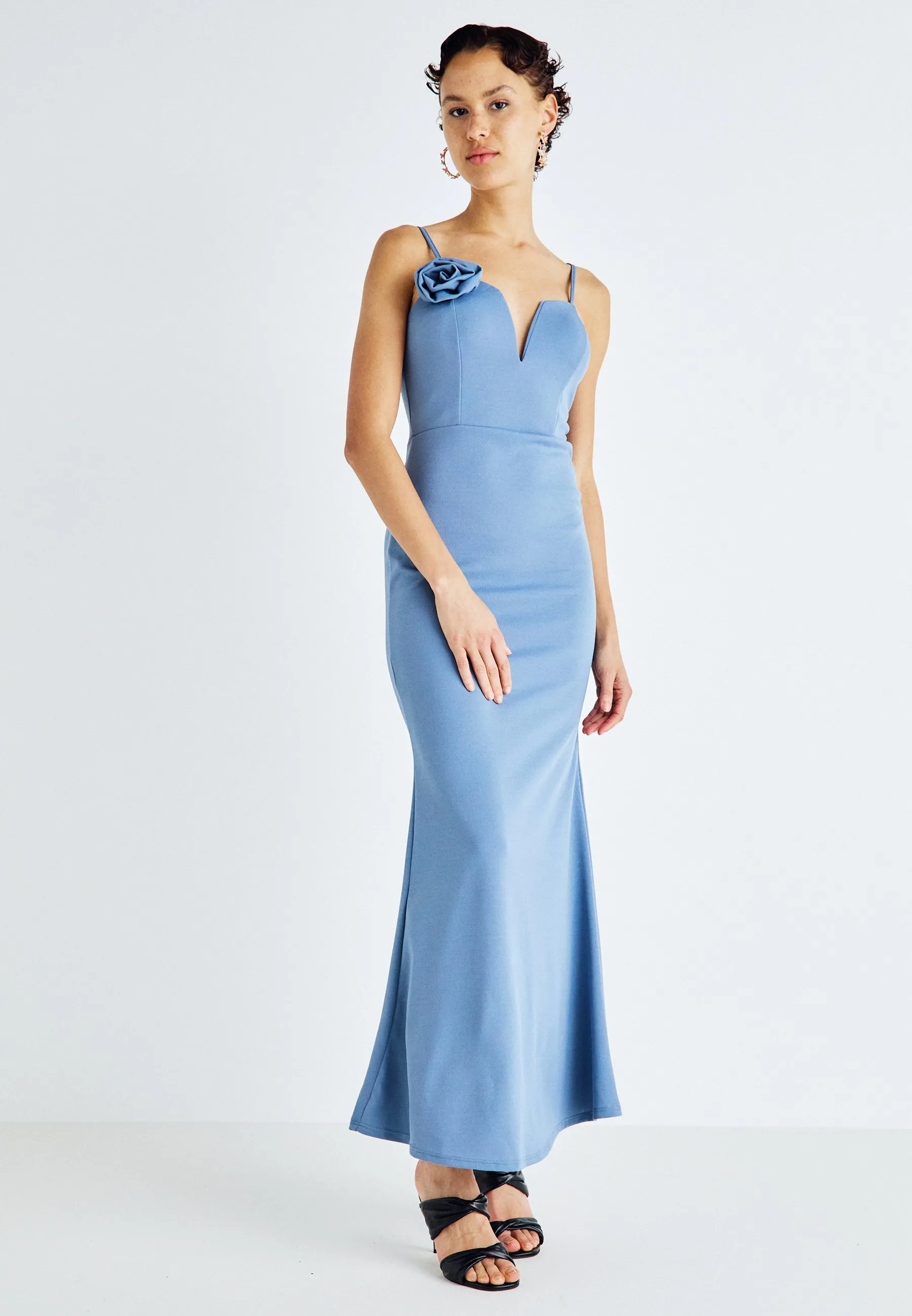 WEDDING GINA FLOWER - Vestito di maglina