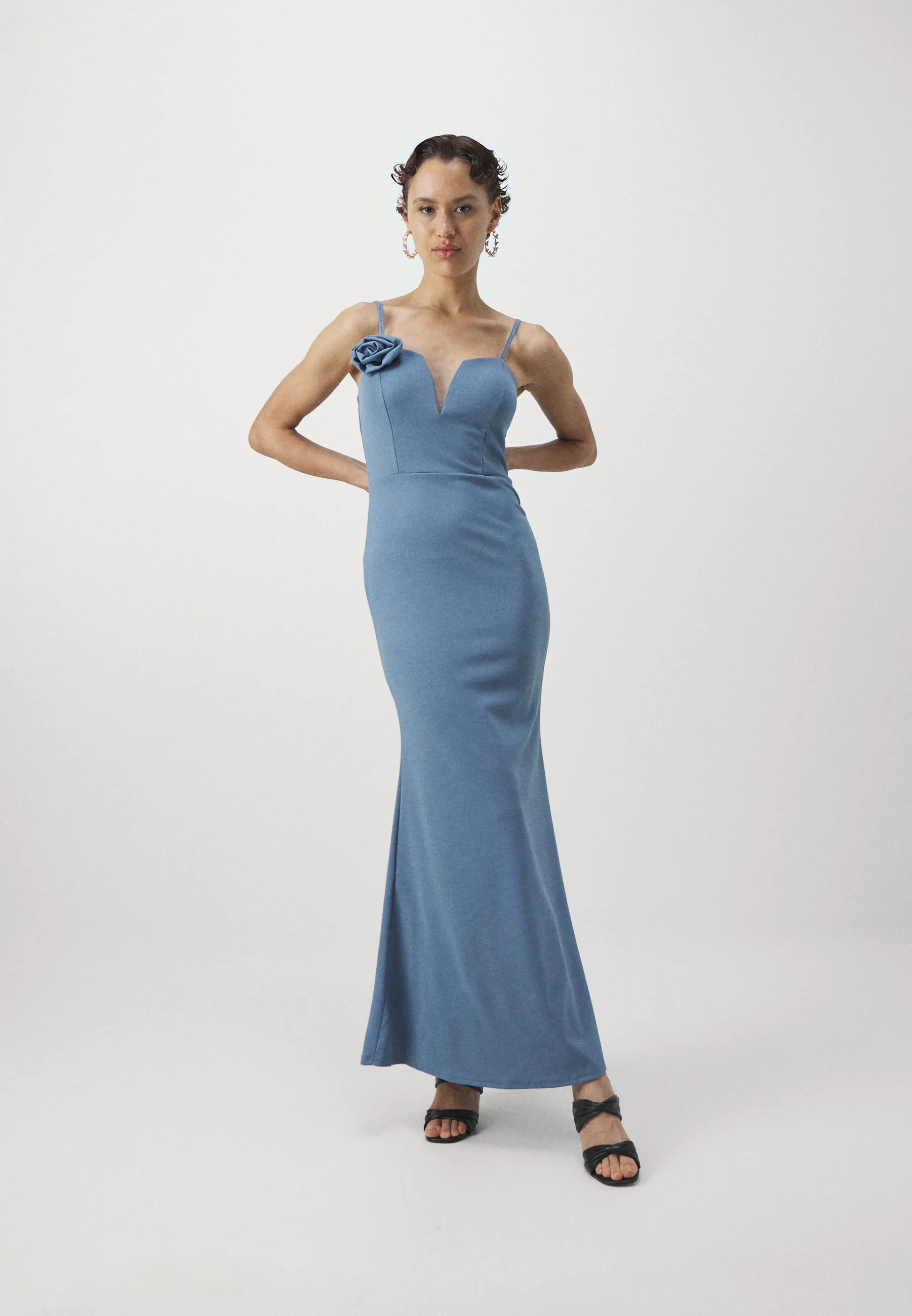 WEDDING GINA FLOWER - Vestito di maglina