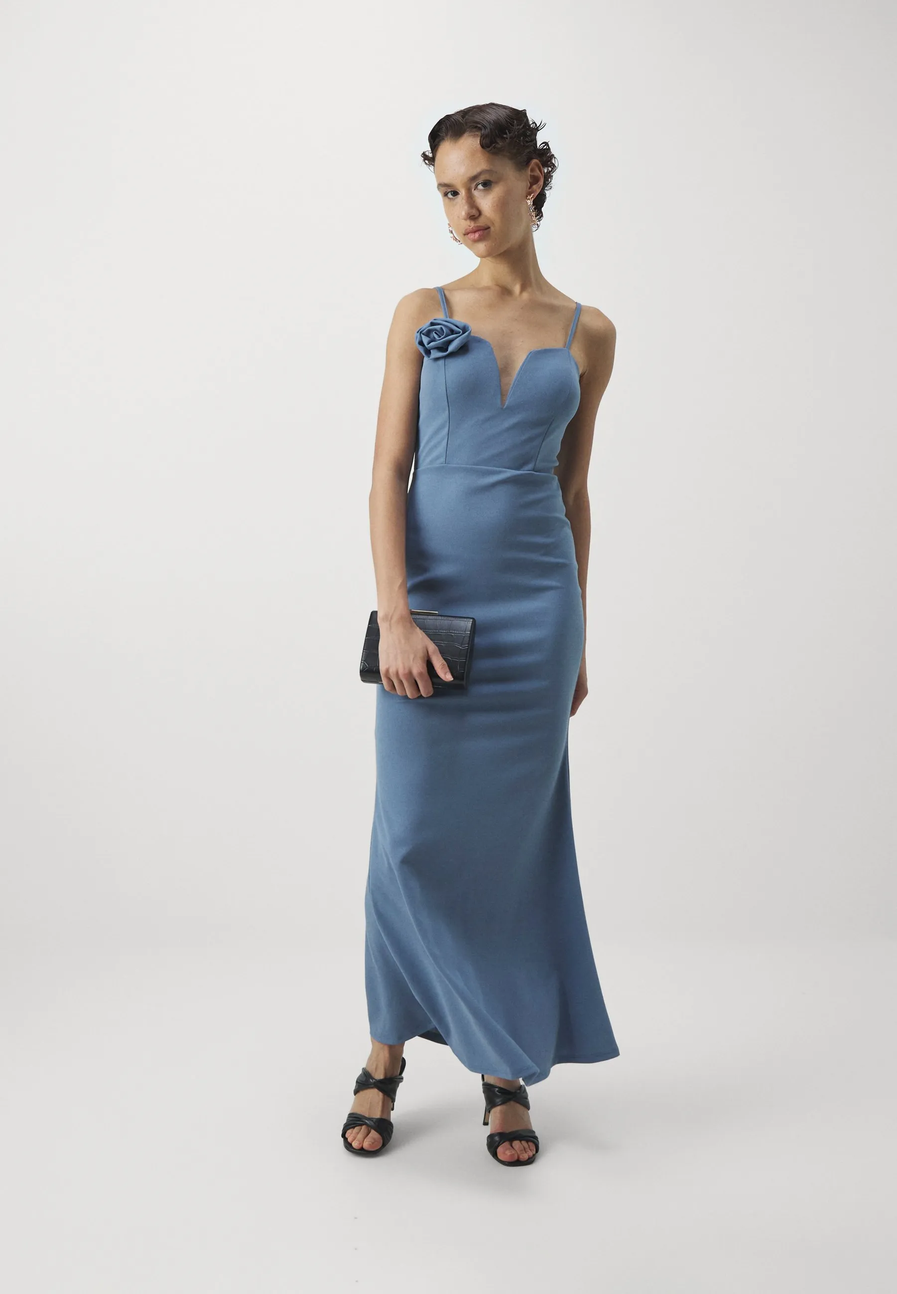 WEDDING GINA FLOWER - Vestito di maglina