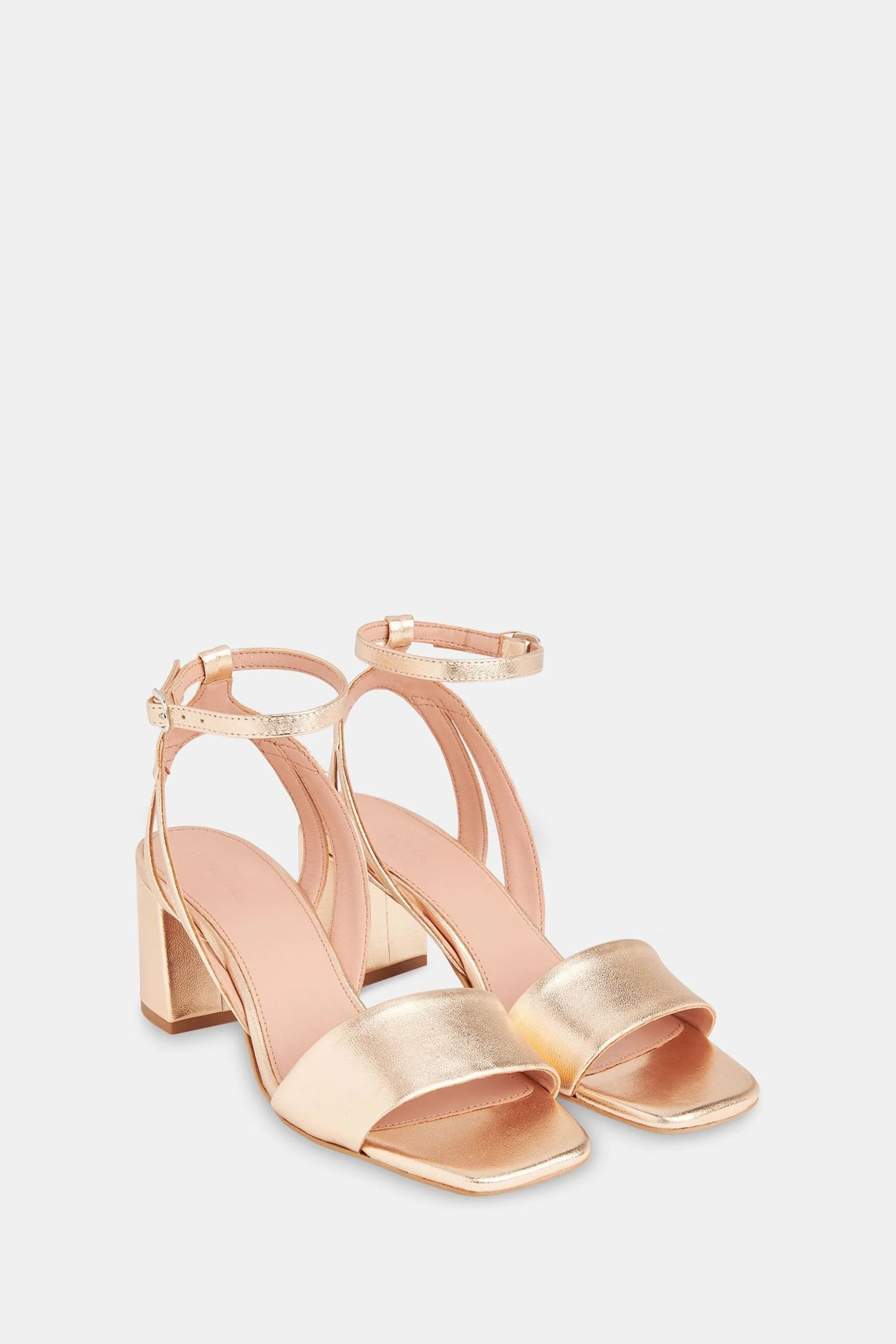 Whistles Oro - Eden - Sandali con tacco largo