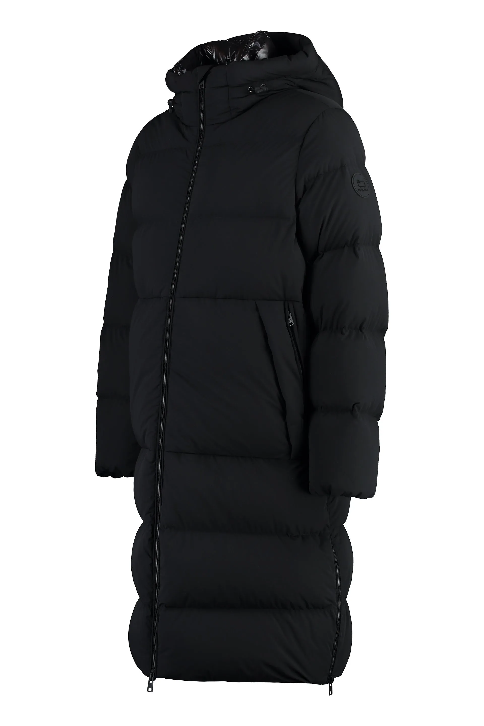 Woolrich Piumino lungo Sierra Supreme con cappuccio